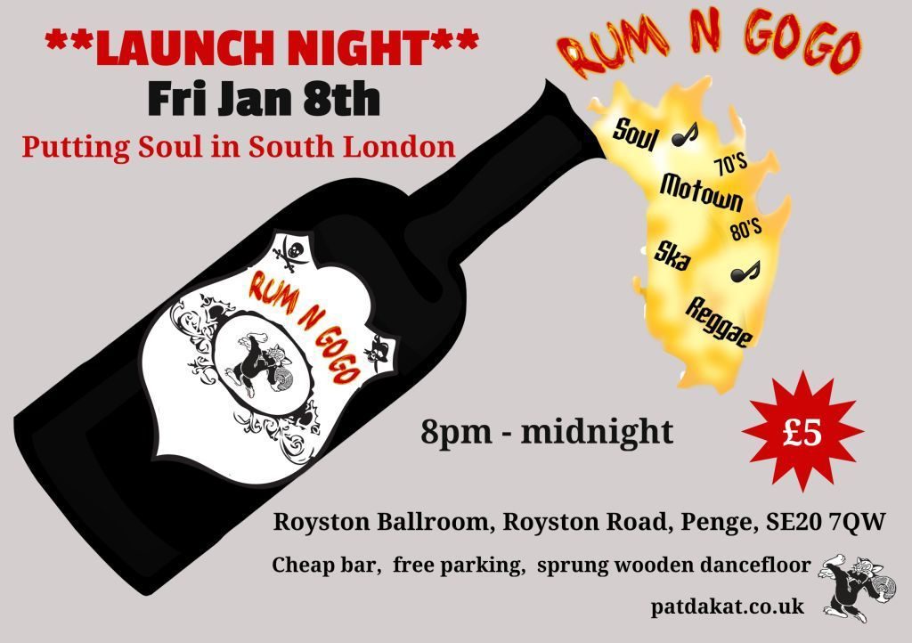 Rum n gogo South London Soul Club